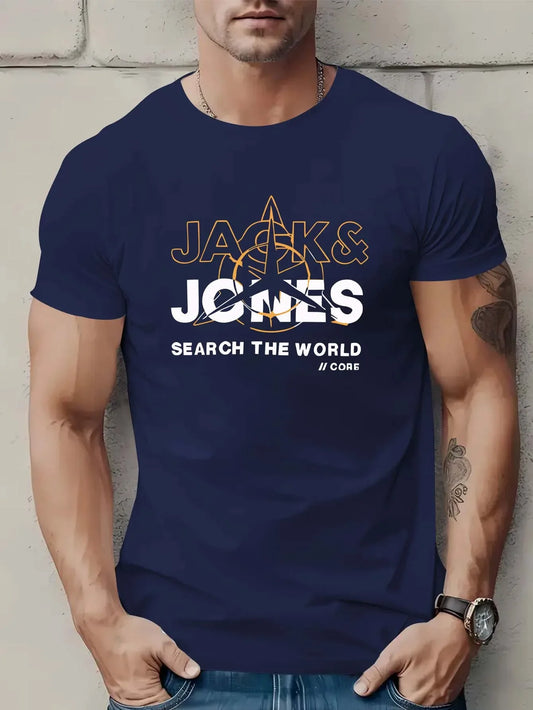 T-Shirt jack & jones pour homme nouvelle collection 100% cotton