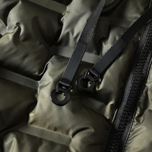 gilet veste manche courte pour homme collection automne Cotton polyester zip