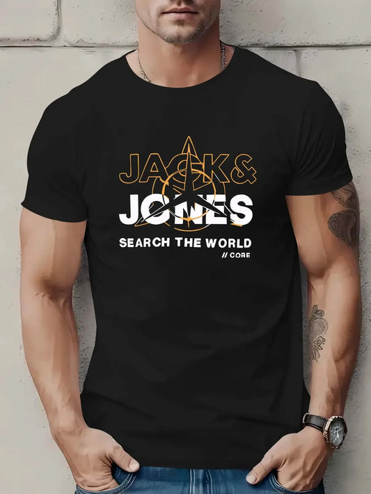 T-Shirt jack & jones  pour homme nouvelle collection 100% cotton